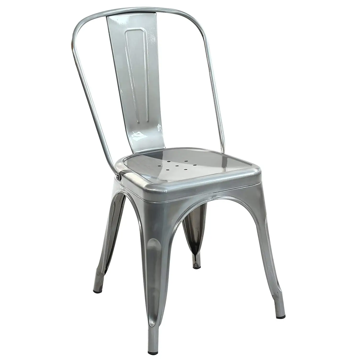 Stainless steel dining chair Iron chair for restaurant,cafe,living room chair