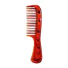Mini Size Convenient Amber Hairdressing Brush Comb