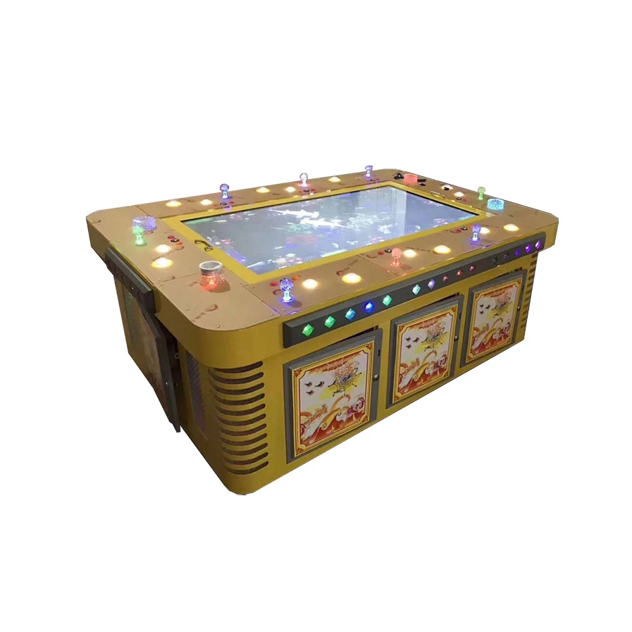 2019 Newest Coin Operated Upright 4 Player Fish Game Table Gambling