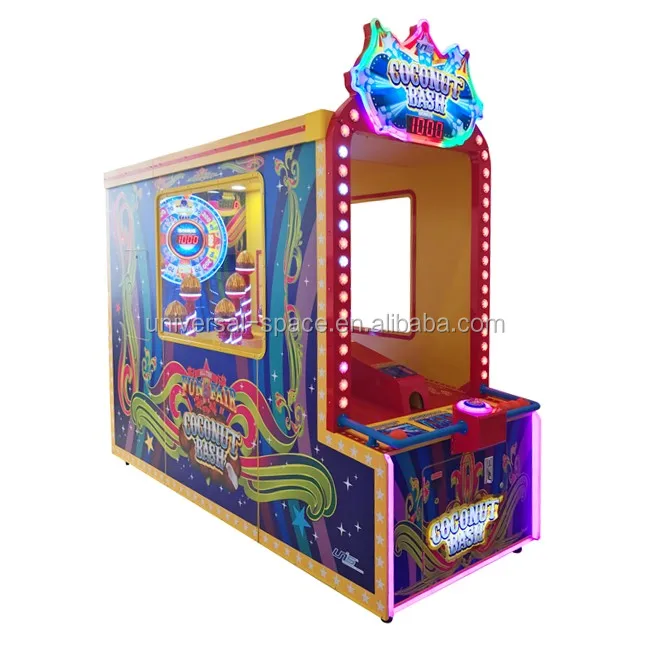 Coconut Bashjuego De Entretenimiento Con Máquina De Redención,Funciona