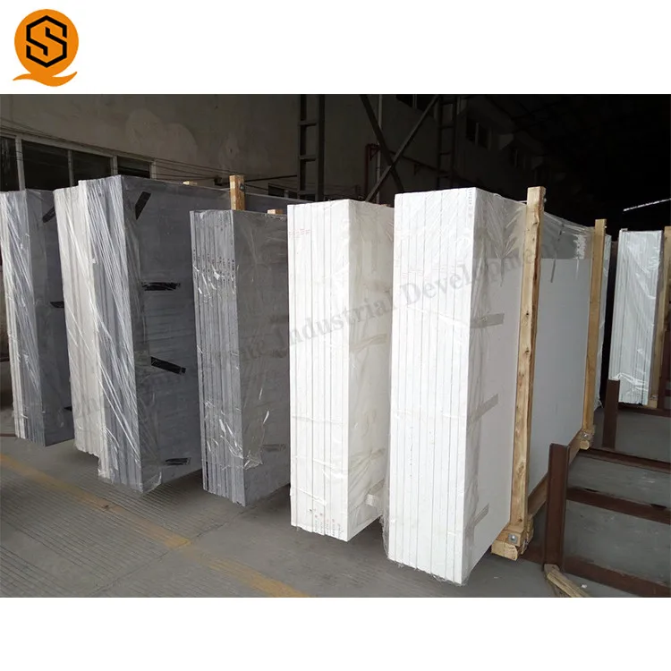 Wholesale Standard Size Quartz Slab Artificial Stone White Quartz Slabs