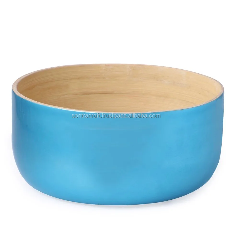 High Quality Best Selling Organic Healthy Round Bamboo Bowl Buy New