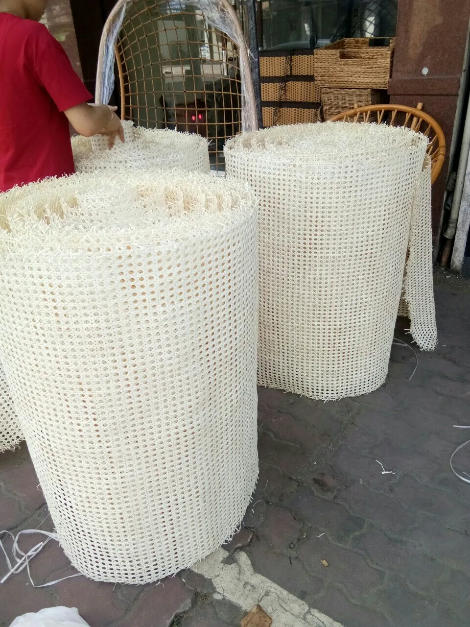 Weave Rattan Natural Rattan Roll/bleached Rattan Roll Whatsapp +84