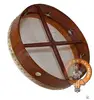 Under Tune 18" Bodhran Drum goat skin with cross handle and bodhran beater Simple