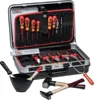 Assembly Tool Case Basic, 23 pcs. - Containing quality tools, partially insulated and tested according to DIN EN/IEC 60900