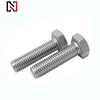 Din 933 / astm a325 full threaded hex bolt head unc roof screw