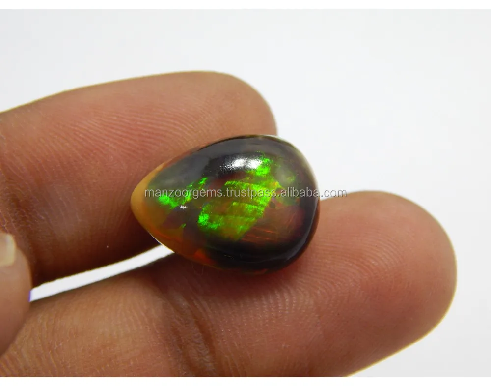 Grande 18x13mm Ovalado Cabujón-Corte Gema Natural Indio De Arco Iris