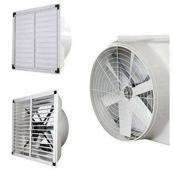 fan exhaust fans industrial battery operated reversible ventilation mounted fiberglass louvered mount louver poultry duty heavy farm window 48inch 36inch