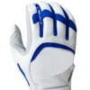 blue and white color baseball batting gloves/top quality baseball batting in cheap price