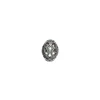 Prong Setting Chrome Diopside Spacer & Rondelles 925 Silver Gemstone Finding