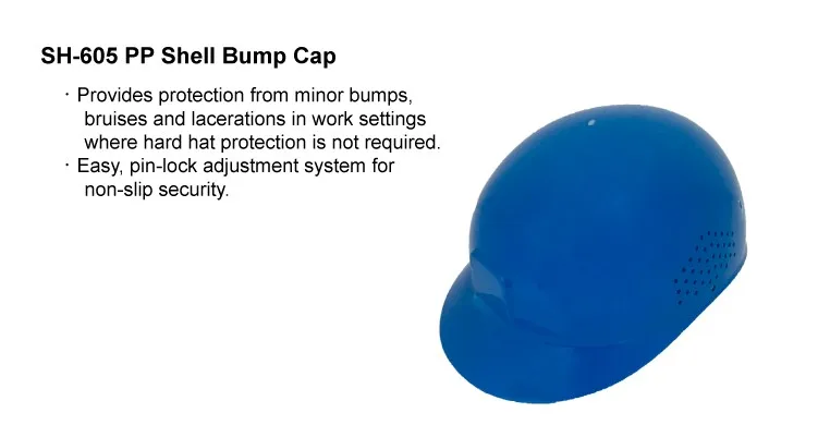 oem pp helmet bump cap for head protection safety