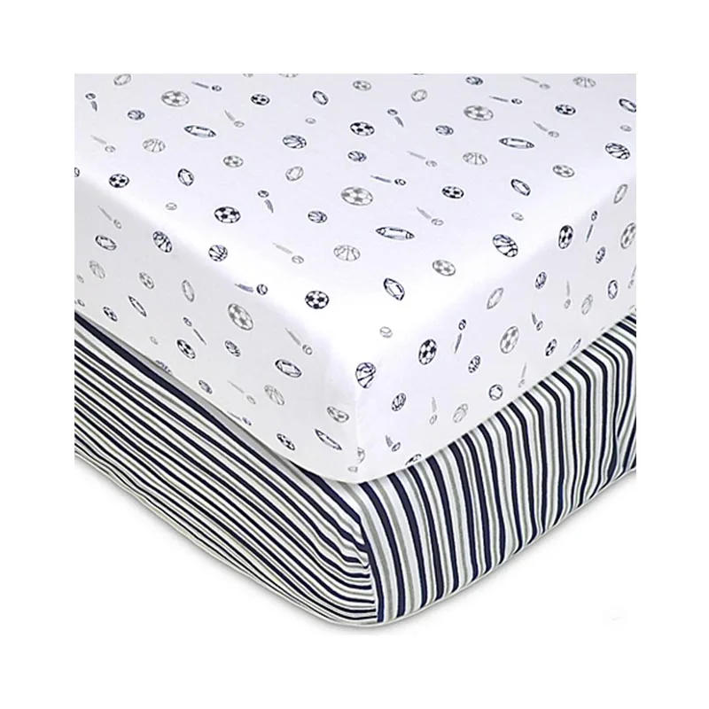 Low Moq 100 Organic Cotton Custom Fitted Crib Sheet Buy Crib