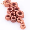 Automotive Hexagon M10xP1.5xKW14 Copper Exhaust lock Nuts for 10mm thread Stud Rod