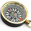 Solid Brass open face Outdoor Camping & Hiking Compass with Key chain