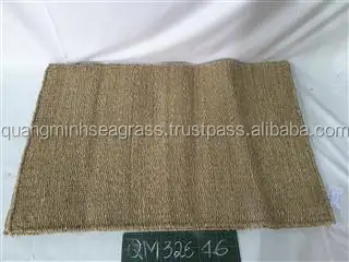 wicker beach mat