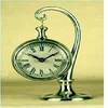 Nickel Plated Aluminium Hanging Desk Clock