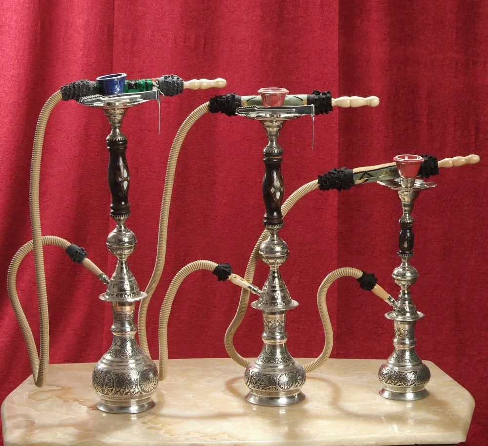 Hookah Set With Hose Hookah Complete Set Traditional Vintage Handmade Hookah Nargile Tobacco