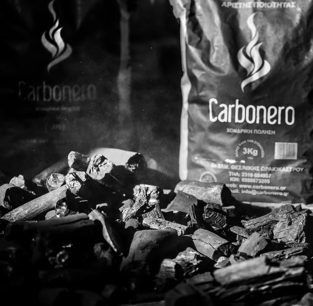Carbonero 100 Natural Lump Hardwood Charcoal For Barbecue ( Bbq ) Extra Sifted 3kg In Plastic