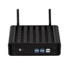 MootekMini Computer I3 4010Y 1.3GHz With High Performance CPU Cheap Mini Thin Client Aluminum Alloy case Fanless 2G Ram 64G SSD