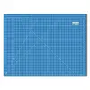 A2 Self Healing Cutting Mat 600x450x3.0 mm 24" 18" Durable PVC Material High Density Surface 45 60 Angle Metric Grid Blue
