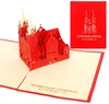 Ha Noi's church (Vietnam) Special Building greeting pop up card