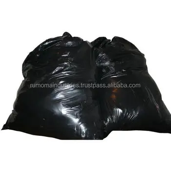 Black Trash Bag Plastic Bags Disposable 100 Black Trash Bag