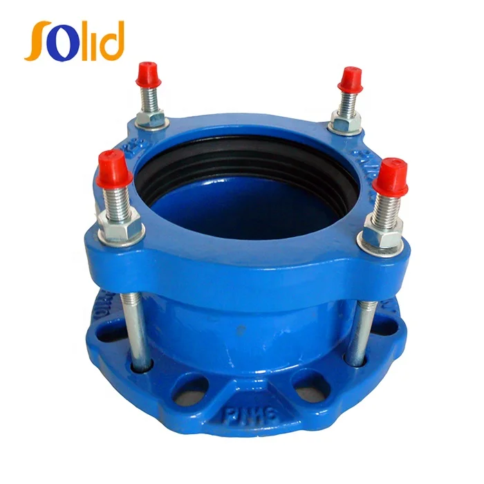 FBE coated Ductile Iorn Wide Range Universal Couplings and Flange Adaptor