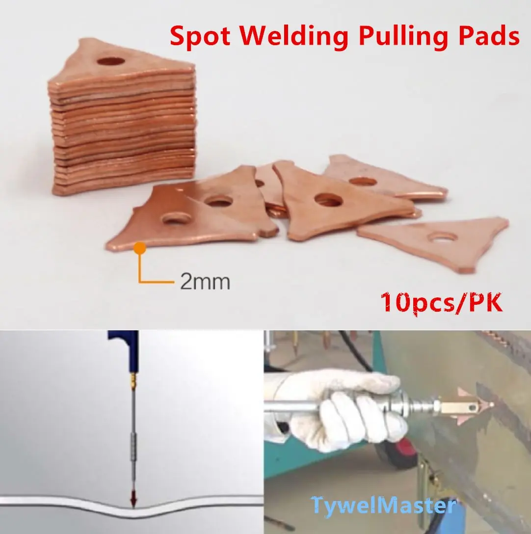 Dent Pulling Tools Spot Welding Accessories Dent Puller for Car Sheet Metal Repair Straight Rings/_10pcs