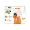 Fruit & Vegetable Slicer rotary drum grater, Quick Fruit Cutter Cheese grater Manually Speedy Safe Vegetables