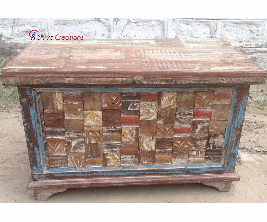 Reclaimed Recycled Wood Storage Trunk Box Buy Wooden Storage Trunk Box Recycled Wooden Storage Trunk Box Reclaimed Storage Trunk Box Product On Alibaba Com