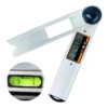Digital Angle Finder Gauge Multifunction Waterproof 360 degree Analog Quadrant Display Bubble Spirit Level