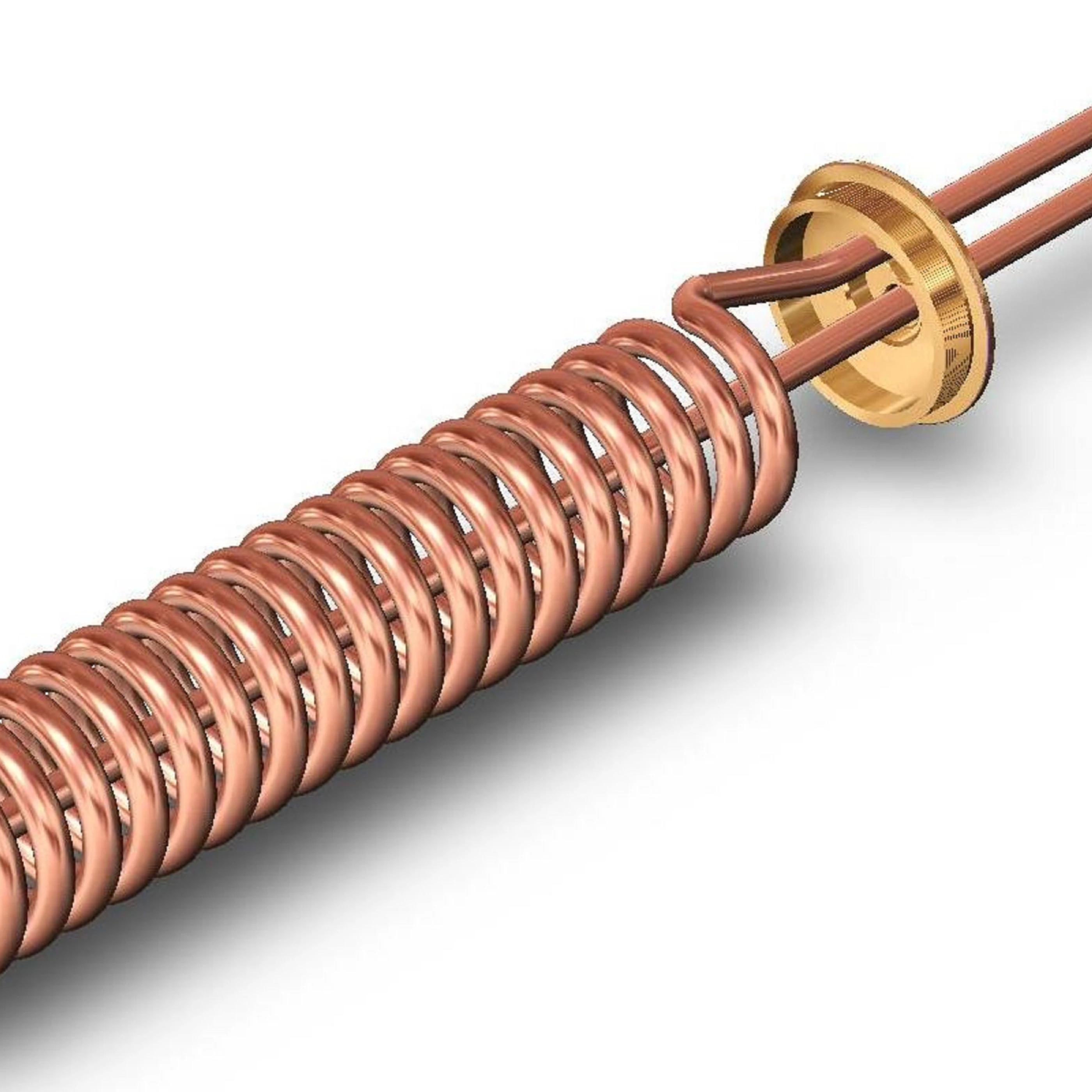 Water Immersion Electric Coil Heater Element. 