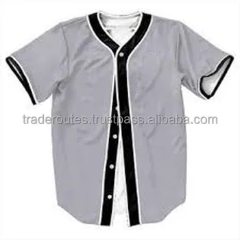 custom cotton baseball jerseys
