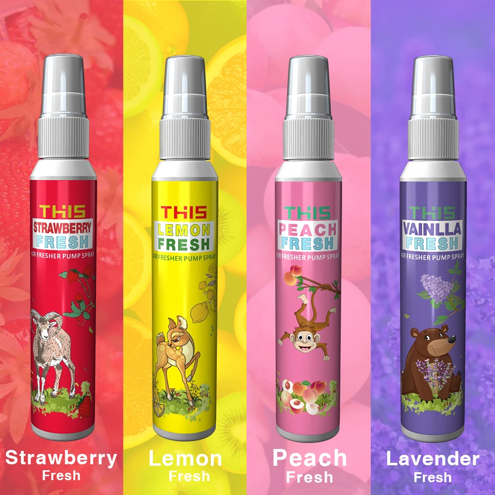 Perfumes Kit Brand Organic Natural Spice Refreshing Fragrance Mist