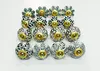 New Vintage black green ceramic knobs cabinet knobs drawer pulls