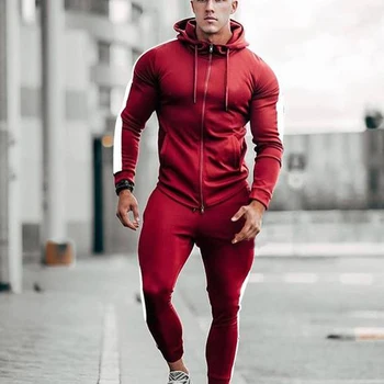 sports red tracksuit