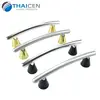Modern & High Quality Plastic Furniture Hardware T Bar with Bell-Shaped Ends Style Furniture Pull Handles for Kitchen Cabinet