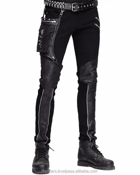 mens tight leather pants