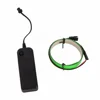 Electroluminescent Tape EL Wire Tape Panel Glowing With 3V AA Battery Inverter