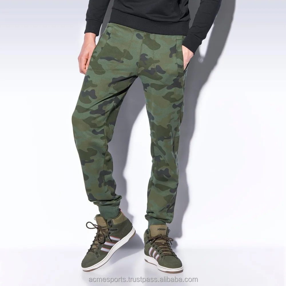 baggy camo sweatpants