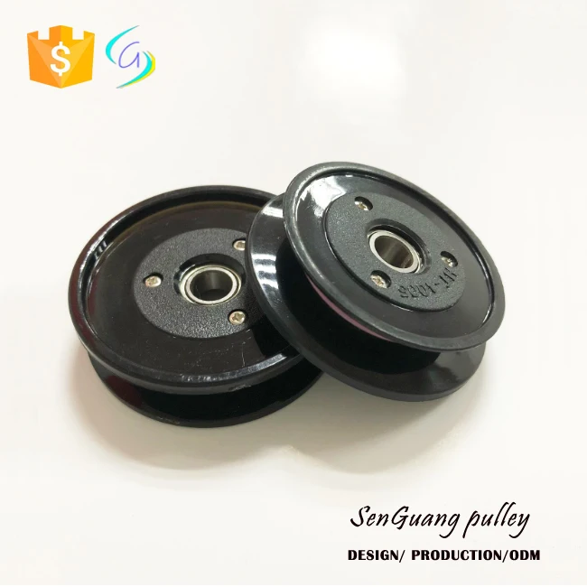 Flanged Plastic Pulley For Thread Rope Yarn,Coil Winding Tensioner ...
