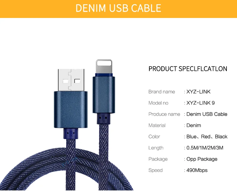 XY-link phone Braided Charging Micro Usb Cable High Quality Fast Charger Cable - ANKUX.COM