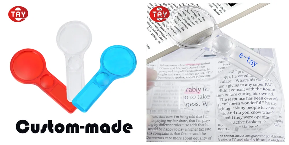 Bifocal Small Student Science Magnifier Educational Magnifying 
