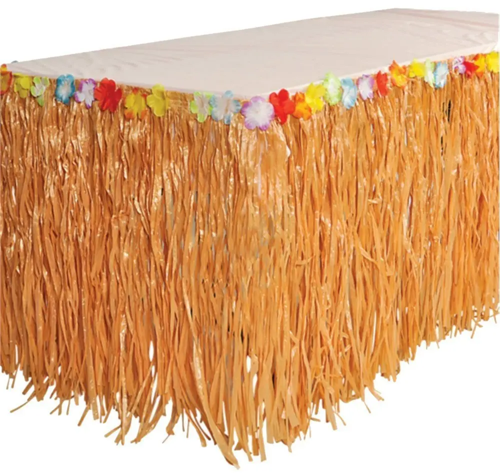 diy luau skirt