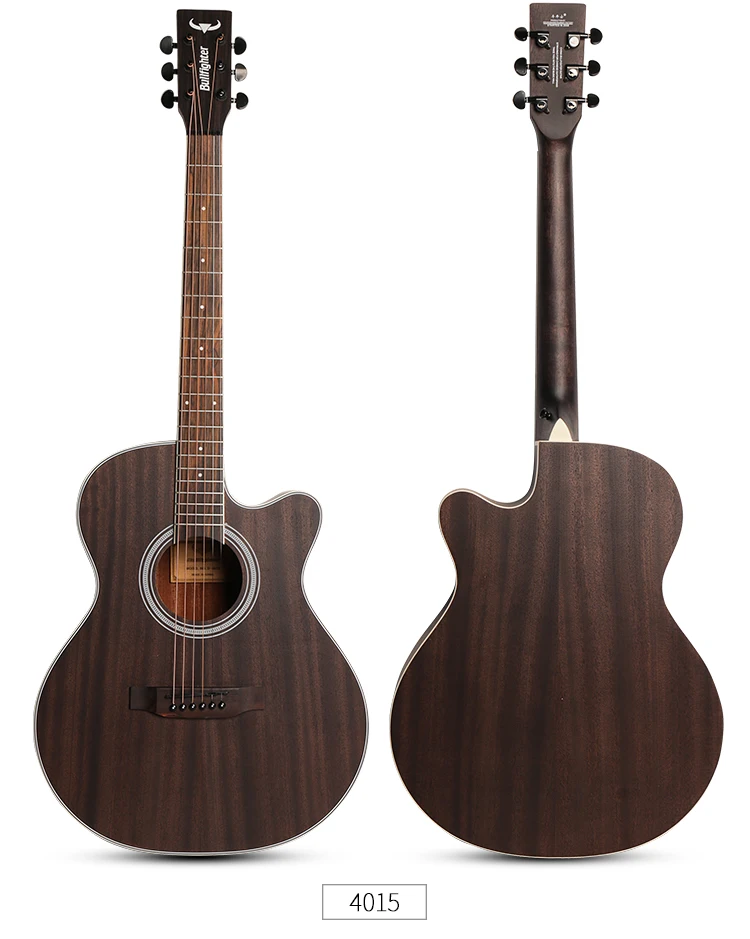 Bullfighter D-4015 Wholesale price Custom Brand Cutway Acoustic Guitar