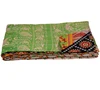 Cotton plesant patchwork kantha crafted quilt