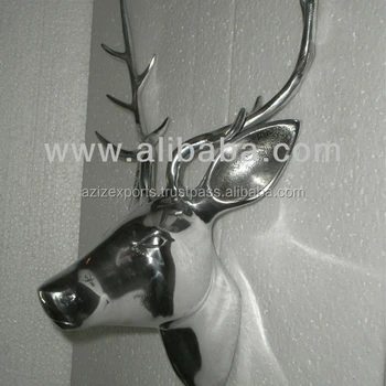 Medium Wall Mounted Stag Head Buck Antelope Deer Artificial White Decoration Product On Alibaba Medium Wall Mounted Stag Head Buck Antelope Deer Artificial White Decoration Product On Alibaba