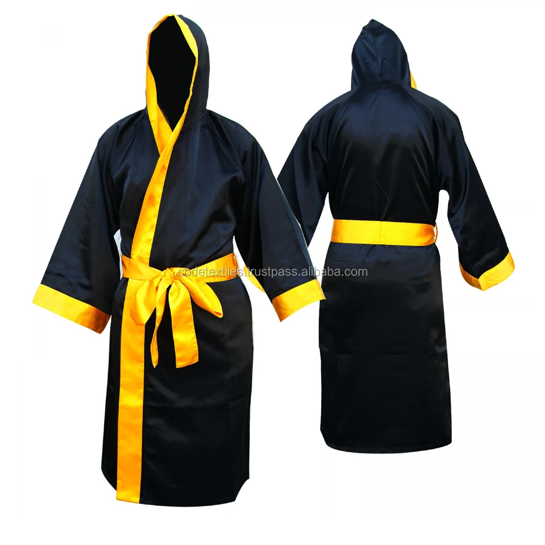 Hot Sale Hooded Mens Boxing Robe Buy Boxing Robe With Hood,Silk