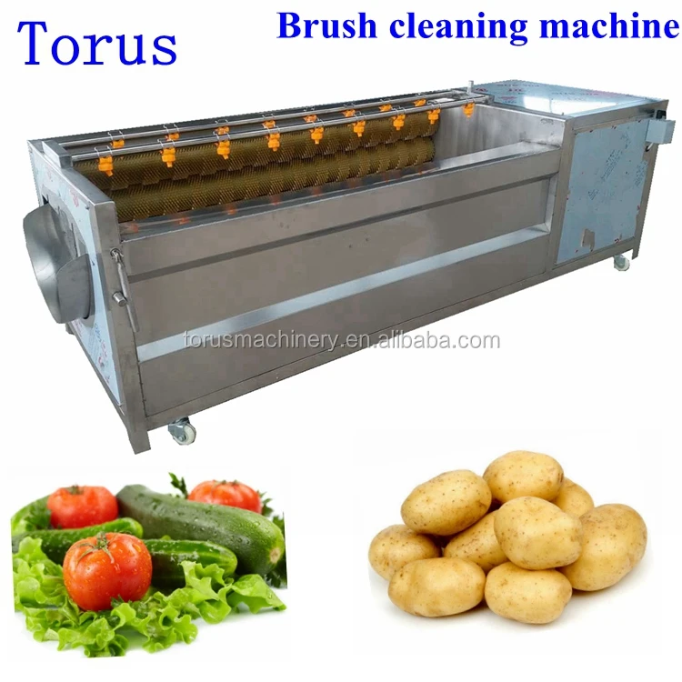 Hot Sale Brush Washing Machine Fruit And Vegetable With Best Quality