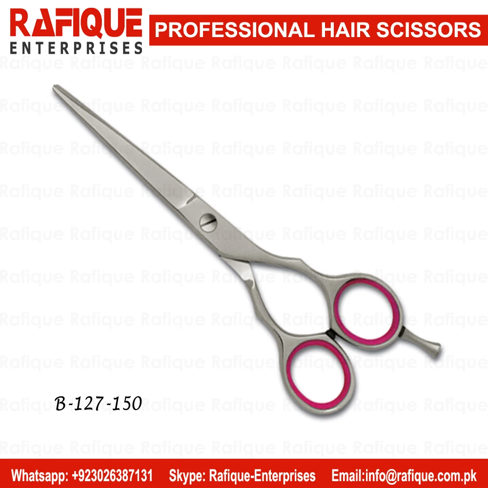 Best Salon Scissors Barber Scissors Jet Black / Titanium Blue